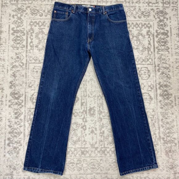 Levi’s 517 Bootcut Jeans Men’s Blue Western Cowboy Western Jeans Size 38x32 - Picture 1 of 7